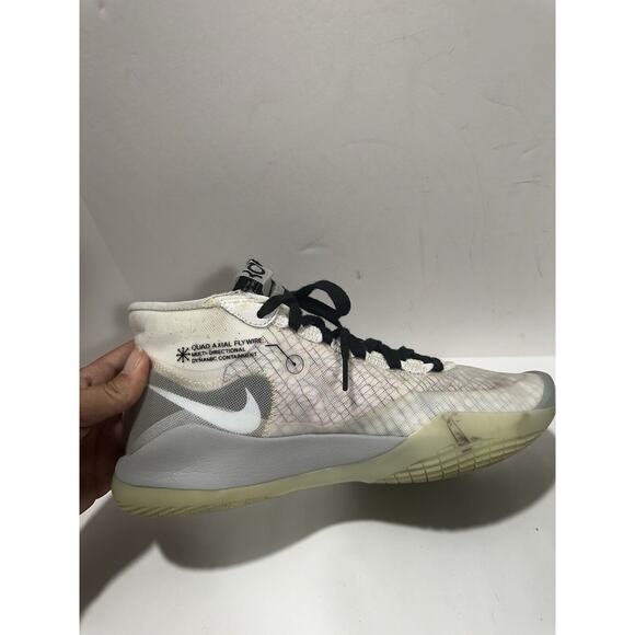 Nike KD 12 TB Wolf Wh/Bl Glow In Dark CN9518-100 Shoes Mens Kevin Durant Sz‎ 6.5 - Picture 6 of 12